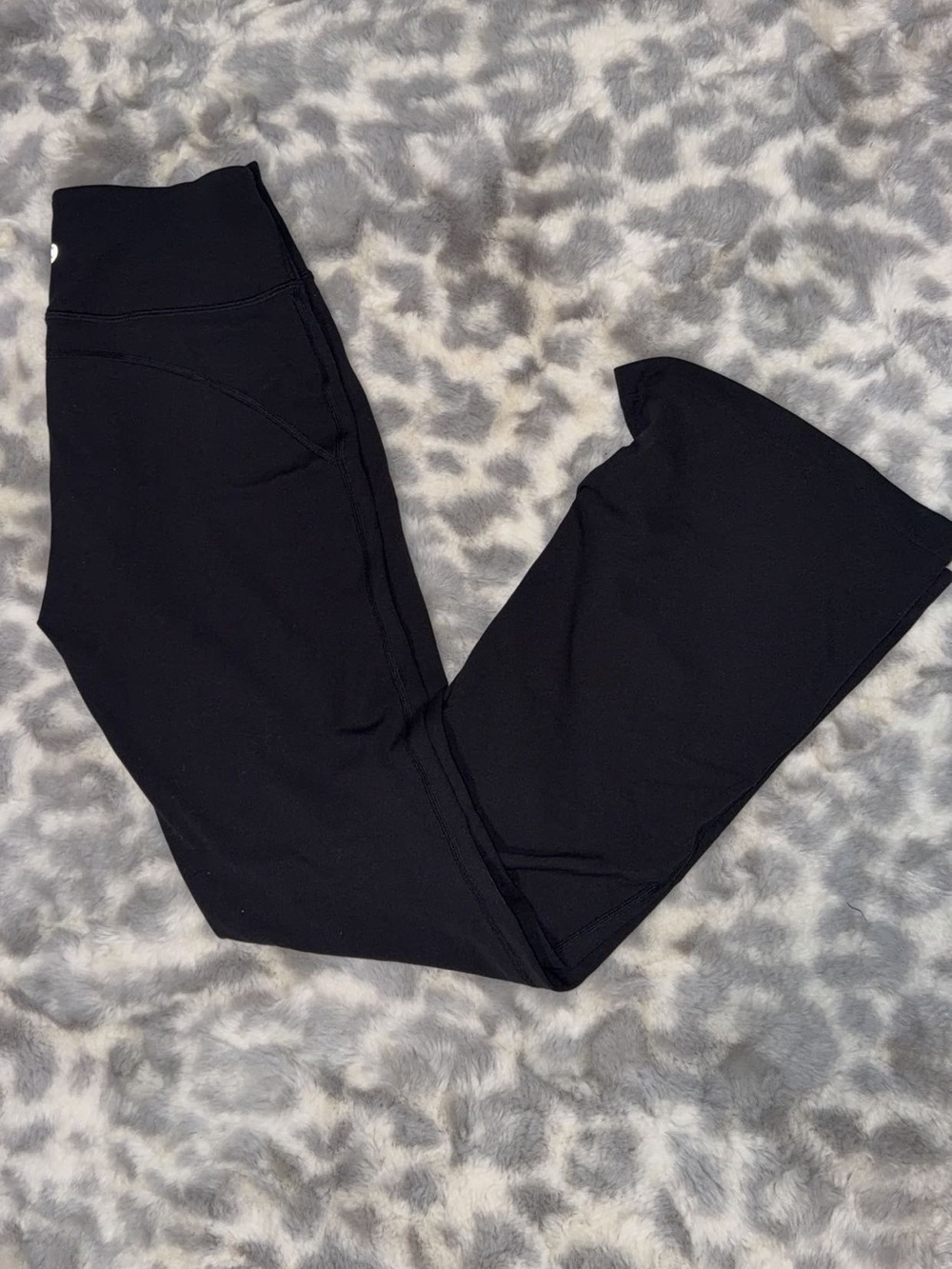 lululemon athletica women’s Black Flared Leggings